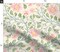Garden Floral Bees Custom Printed Fabric by Spoonflower Various Fabrics by the Yard or Fat Quarter 20836771